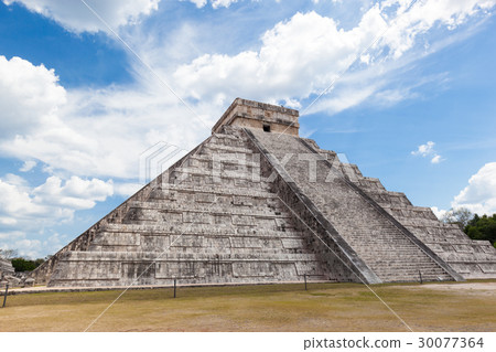 El Castillo (The Kukulkan Temple) of Chichen Itza 30077364