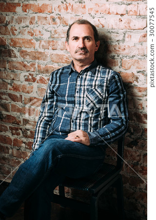 Handsome middle aged man Handsome middle aged man 30077545