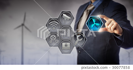 Blue Chip Manager Operating Wind Farm via IoT Blue Chip Manager Operating Wind Farm via IoT 30077858