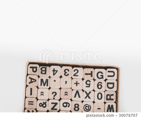 letters and numbers  - communication concept letters and numbers  - communication concept 30078707
