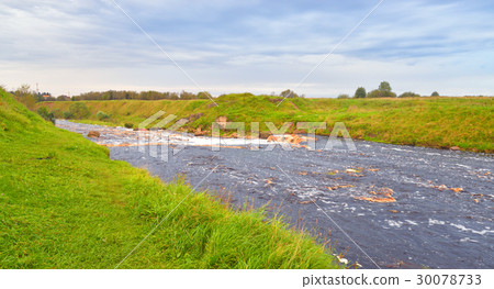View of the river Tosna. View of the river Tosna. 30078733