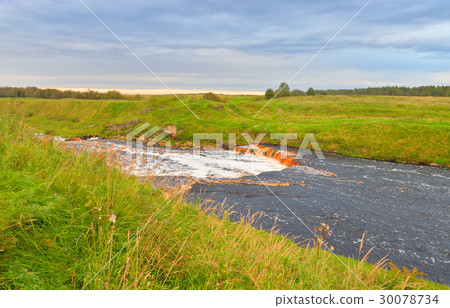 View of the river Tosna. View of the river Tosna. 30078734