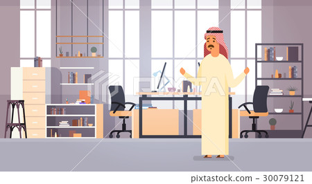 Arab Business Man Entrepreneur In Modern Office Arab Business Man Entrepreneur In Modern Office 30079121