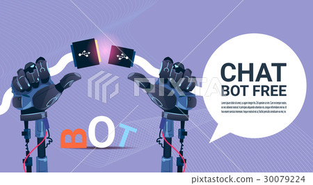 Chat Bot Free Robot Virtual Assistance Of Website 30079224