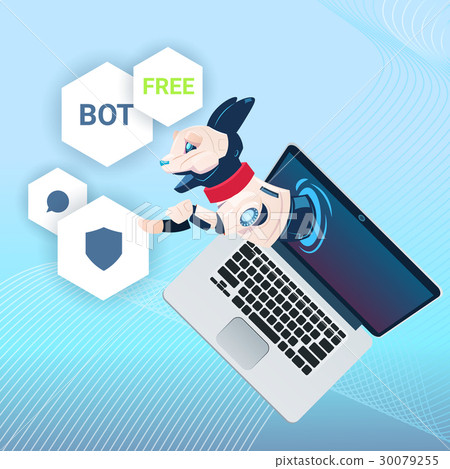Chat Bot Free Robot Virtual Assistance Of Website 30079255