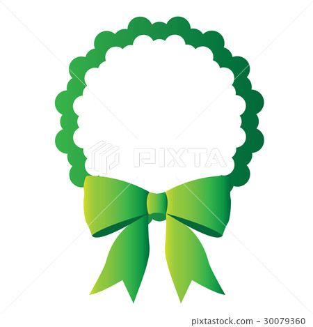 Isolated green tag Isolated green tag 30079360