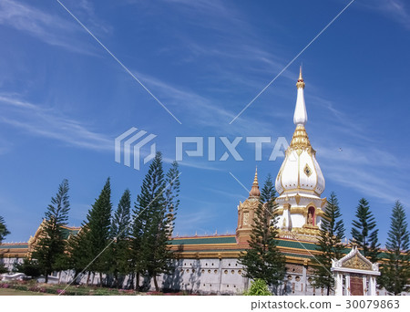 Pagoda in Wat Pha Nam Yoi Roi Et Thailand 30079863