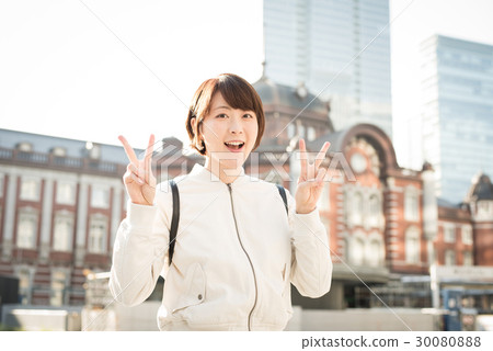 東京旅遊女性 東京旅遊女性 30080888