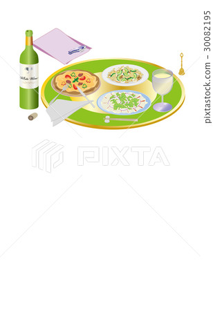 今天晚上白葡萄酒和生牛肉片 今天晚上白葡萄酒和生牛肉片 30082195