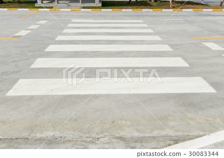 zebra crosswalk on the road zebra crosswalk on the road 30083344