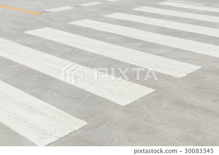 zebra crosswalk on the road zebra crosswalk on the road 30083345