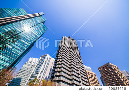 在東京的建築物 在東京的建築物 30085636