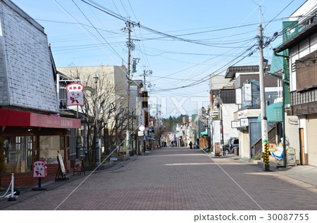 Early morning Old Karuizawa Ginza 30087755