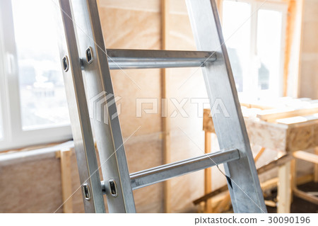 Heat insulation and wooden logs lathing 30090196