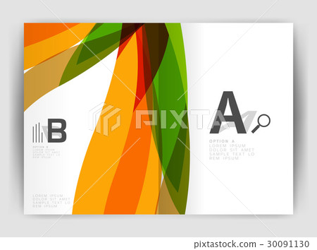 Wave design business brochure or annual report Wave design business brochure or annual report 30091130