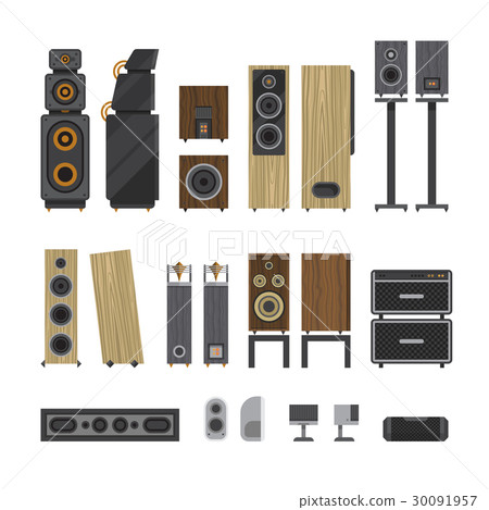 Different stereo acoustic systems. Different stereo acoustic systems. 30091957