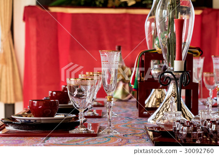 新年餐桌佈置[百老匯廳（橫濱山手西洋房）] 30092760