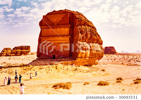 Ancient ruins of Saudi Arabian world heritage Maidain · Surrey 30093531