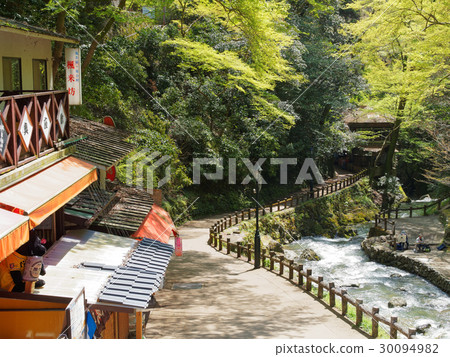 Osha Pref。美濃公園Takimichi和Chaya 30094982