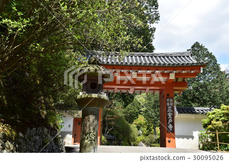 在Mimuroto寺的鳥居 在Mimuroto寺的鳥居 30095026
