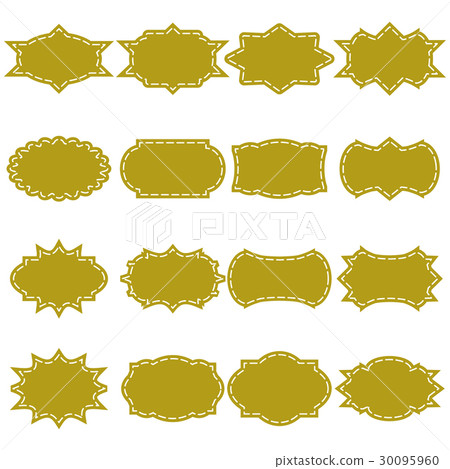 Vintage frame label 30095960