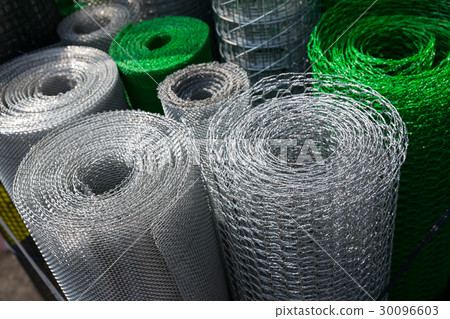 Barbed wire and mesh netting rolls 30096603