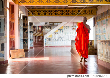 Buddhist in buddha temple, Asia culture 30096635