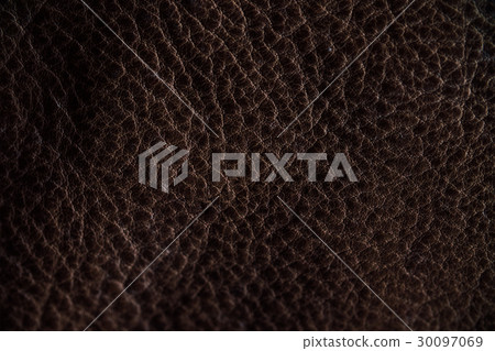 Macro fragment of a leather bag or purse. Handmade Macro fragment of a leather bag or purse. Handmade 30097069