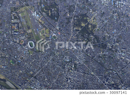真正的地下系列/調布市廣域航空照片 30097141