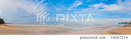 the beach on sunny day. the beach on sunny day. 30097254