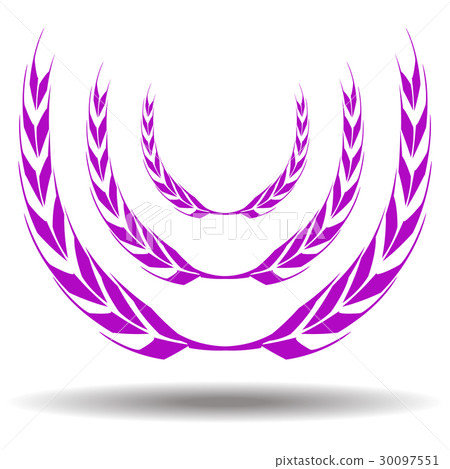 vector of wheat vector of wheat 30097551