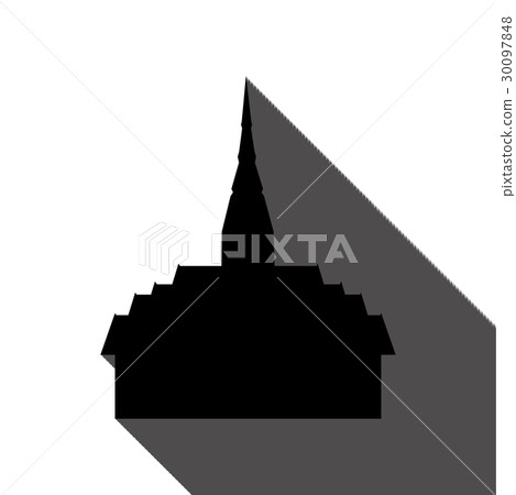 vector of temple,Thailand vector of temple,Thailand 30097848