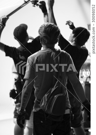 攝影棚，燈光師，スタジオ、照明部門，Studio, lighting division 30098052