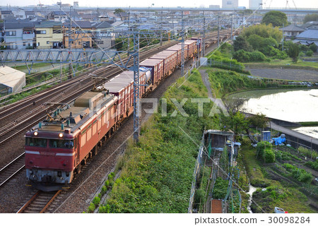 EF81742 container cargo train 30098284
