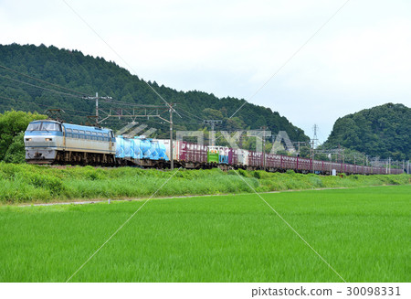 Container full load! EF 66128 Freight train Container full load! EF 66128 Freight train 30098331