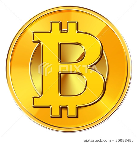 Bit coin Virtual currency cryptographic currency illustration 30098493