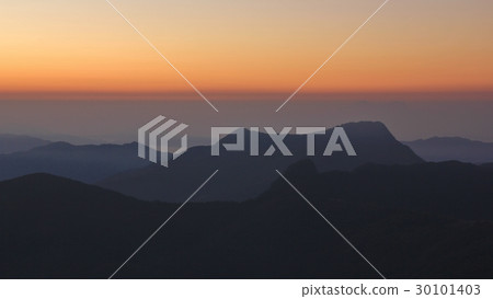 Sunrise view from Ghale Gaun Sunrise view from Ghale Gaun 30101403