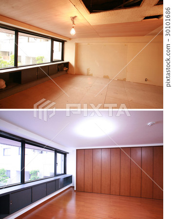 Before and After group of renovation photos 30101686