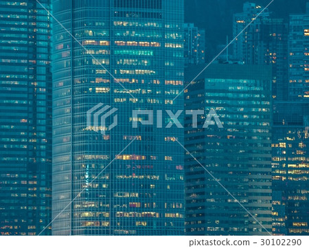 Skyscraper Building and Sky View Skyscraper Building and Sky View 30102290