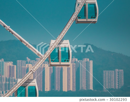 Skyscraper Building and Sky View 30102293