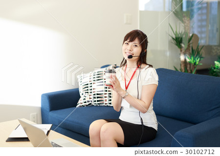 職業婦女Coworking空間咖啡休息 職業婦女Coworking空間咖啡休息 30102712