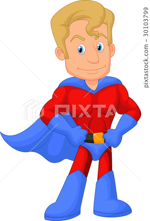 Superhero cartoon 30103799