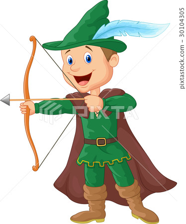 Robin hood cartoon 30104305