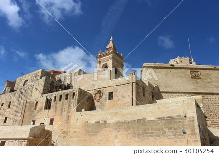Historical city Great city fort of Victoria Maltese Gozo Island 30105254