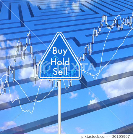 Stock trading trading deals and road signs 30105907