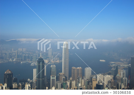 Aerial view skyline  Hong Kong 30106838