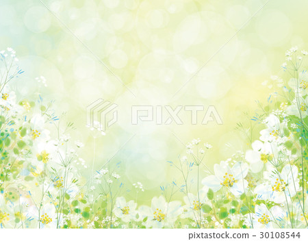 Vector spring floral background. Vector spring floral background. 30108544