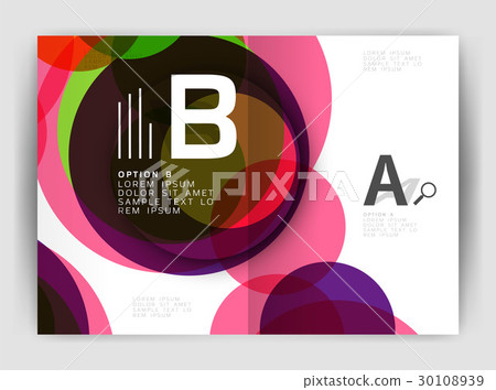 Abstract circles, annual report covers. Modern Abstract circles, annual report covers. Modern 30108939