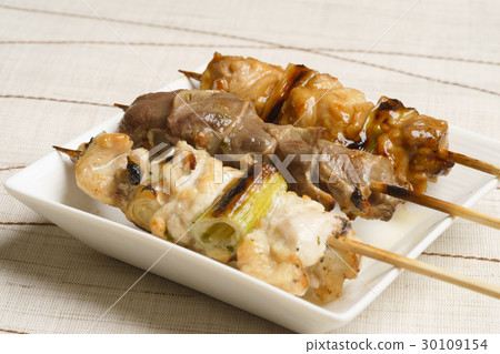 烤雞肉和沙肝 30109154