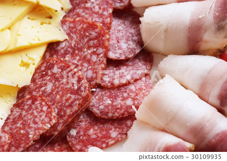 Ham, salami, sausage and cheese Ham, salami, sausage and cheese 30109935